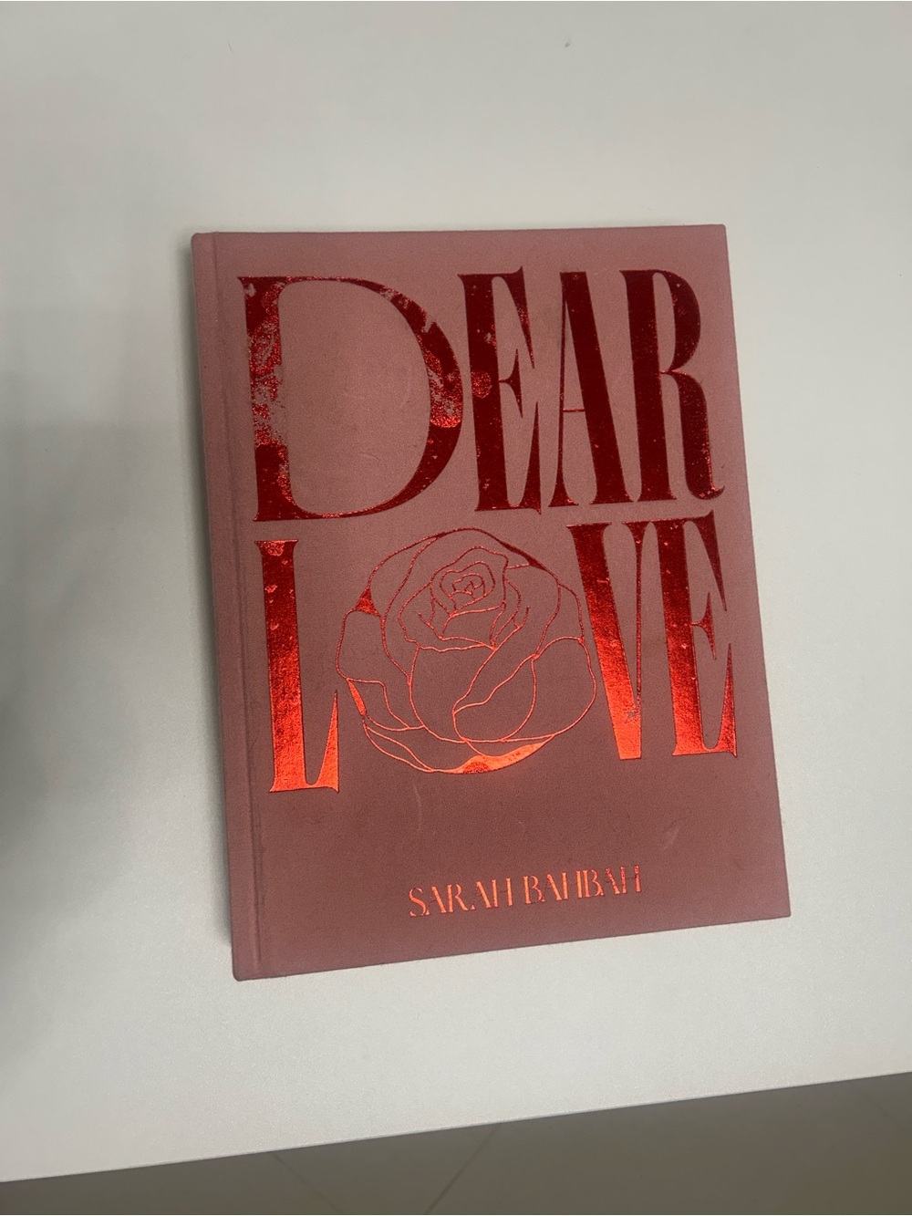 Dear Love Sarah Bahbah limited edition, art book